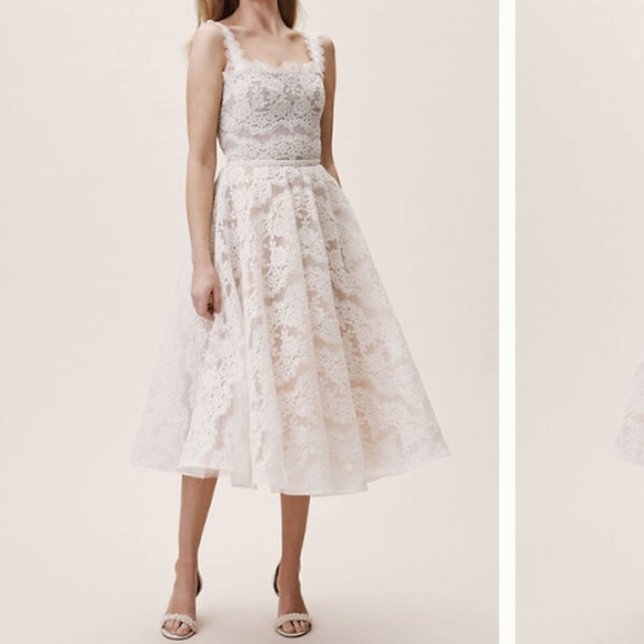 Anthropologie Dresses & Skirts - NWT ANTHRO Bronx & Banco Lace tea length ball gown